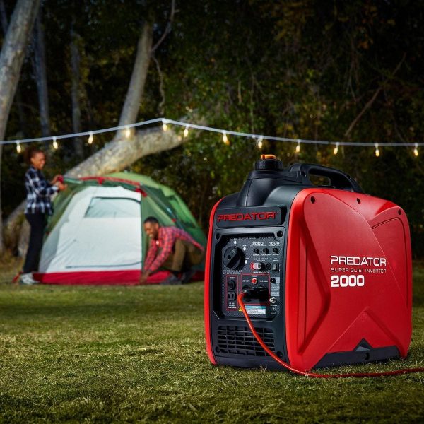 PREDATOR 2000 Watt SUPER QUIET Inverter Generator with CO SECURE Technology, EPA