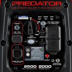 PREDATOR 2500 Watt SUPER QUIET Inverter Generator with CO SECURE Technology, EPA