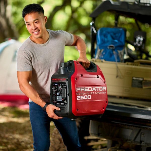 PREDATOR 2500 Watt SUPER QUIET Inverter Generator with CO SECURE Technology, EPA