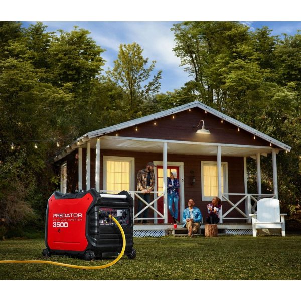 PREDATOR 3500 Watt SUPER QUIET Inverter Generator with CO SECURE Technology, CARB